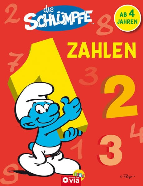 Die Schlümpfe - Zahlen: Vorschulspaß für Kinder ab 4 Jahren Non-fiction