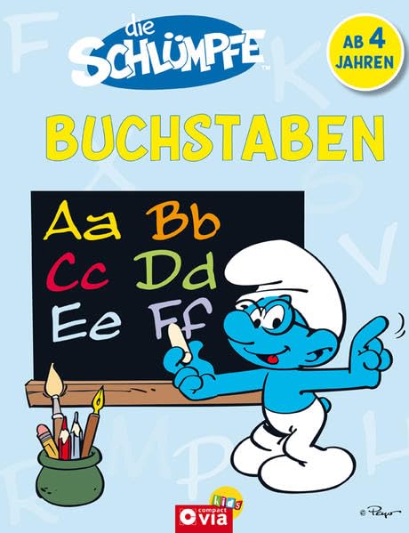 Die Schlümpfe - Buchstaben: Vorschulspaß für Kinder ab 4 Jahren Non-fiction