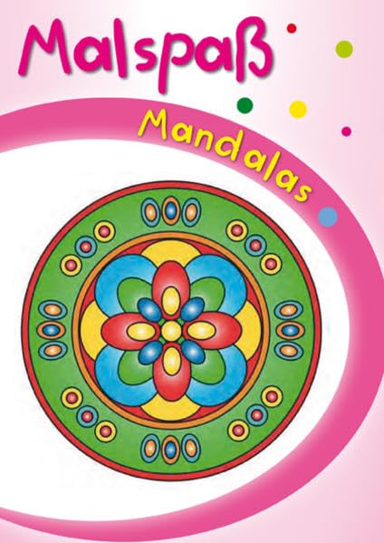 Rosa Malspaß Mandalas: Mandala-Malblock für Kinder ab 4 Jahren Non-fiction