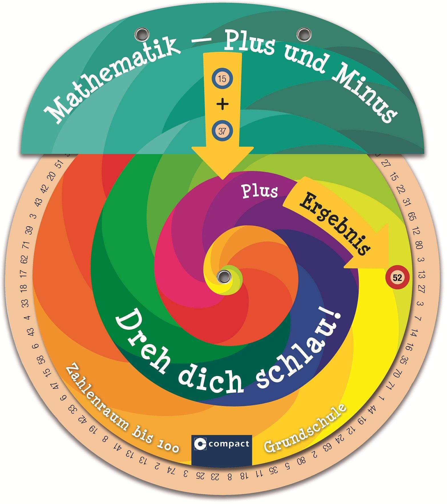 Dreh dich schlau! Mathematik - Plus und Minus: Drehscheibe für die Grundschule. Addition und Subtraktion Non-fiction