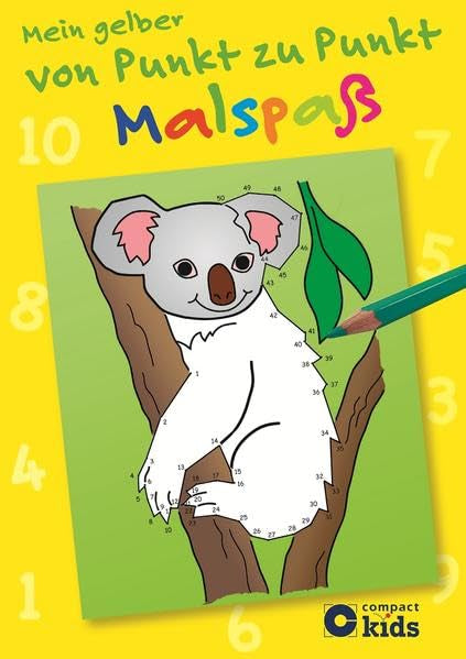Mein gelber Punkt zu Punkt Malspaß: Malblock für Kinder ab 5 Jahren Non-fiction