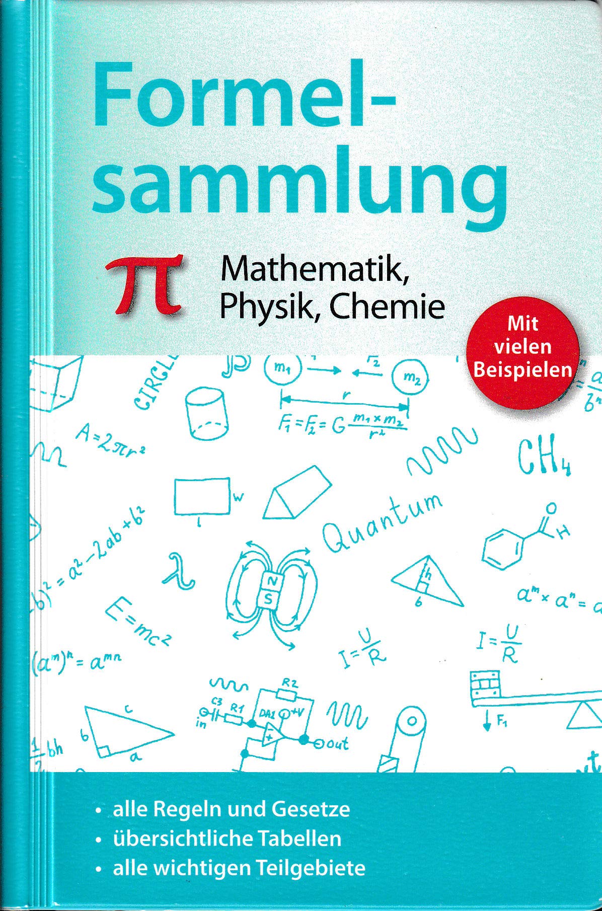 Formelsammlung Mathematik; Physik, chemie Books