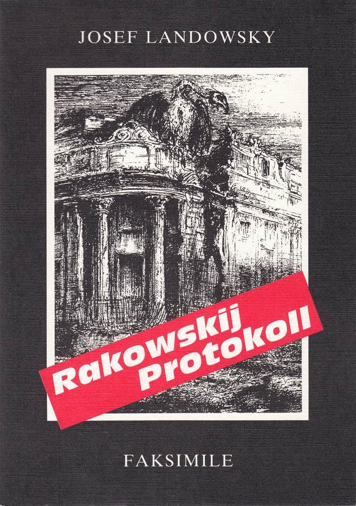 Rakowskij Protokoll - Faksimile Books