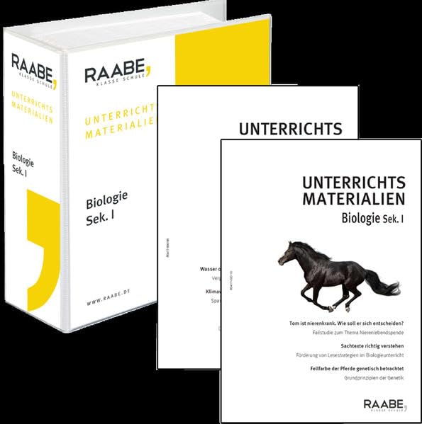 RAABE UNTERRICHTS-MATERIALIEN Bio S I: Starterpaket mit 2 kostenlosen Ausgaben Medicine