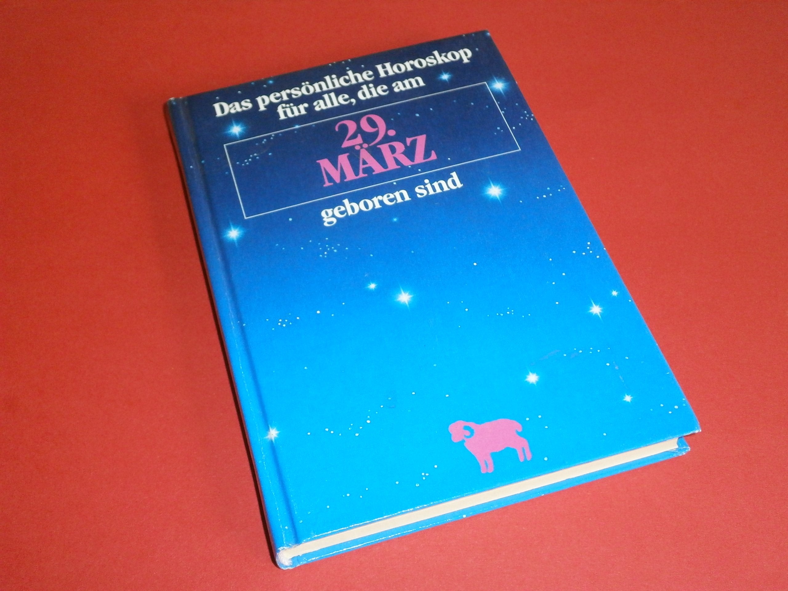 29. März. Widder. Books