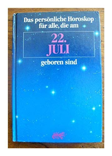 22. Juli. Krebs. Books