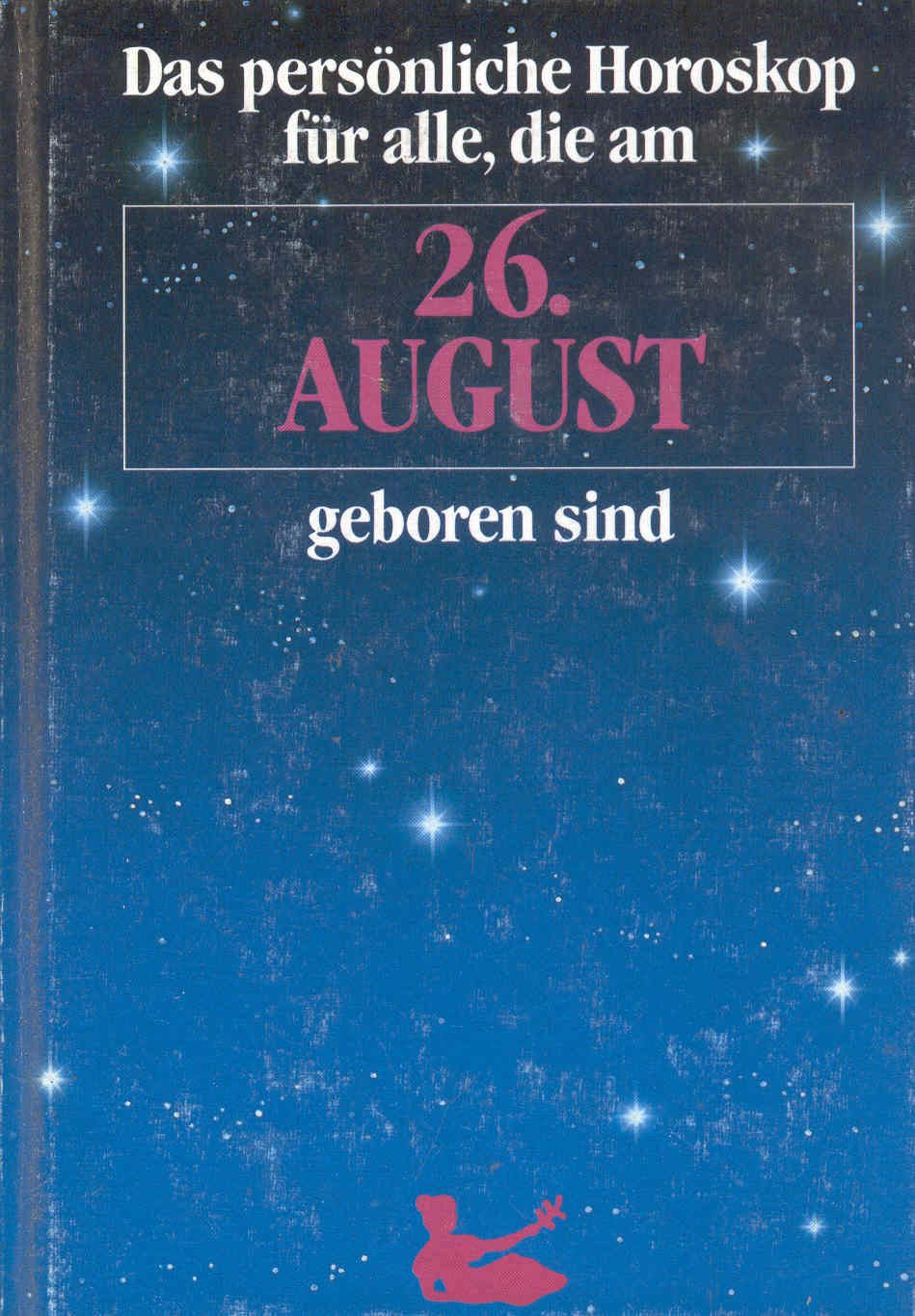 26. August. Jungfrau. Books