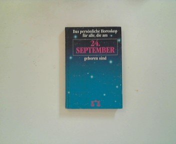 24. September. Waage. Books