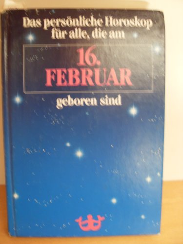 Product Image: 16. Februar. Wassermann.