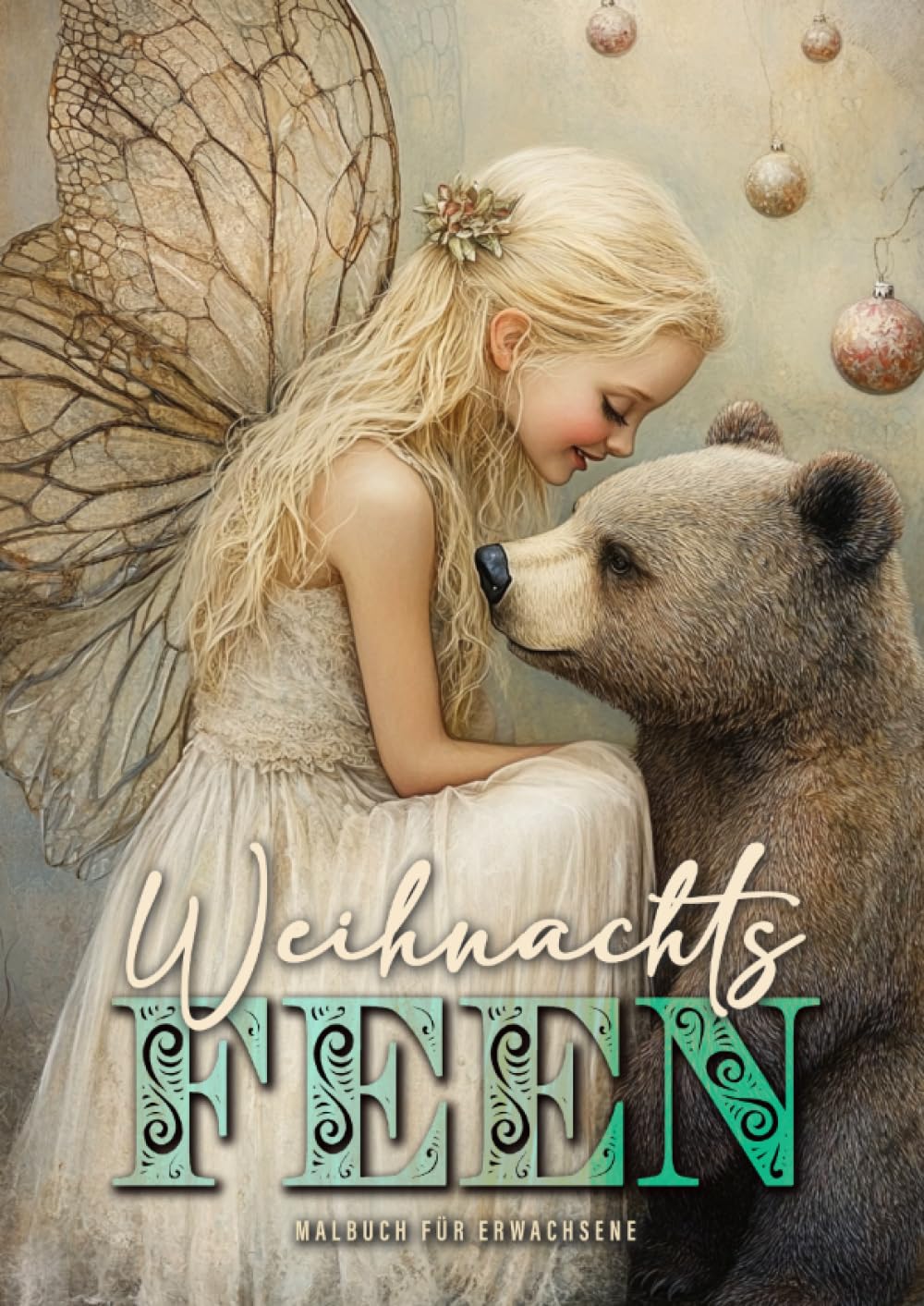 Weihnachts-Feen Malbuch für Erwachsene: Feen Weihnachts-Malbuch für Erwachsene | Feen Malbuch Fee Ausmalbuch | Fantasy Weihnachten Malbuch | Fee Weihnachten Malblock Hobbies & Crafts