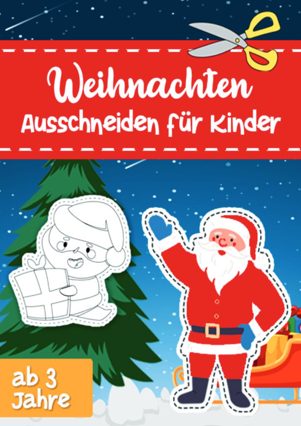 Weihnachten Ausschneiden für Kinder ab 3 Jahre: Bastelbuch mit festlichen Weihnachtsmotiven - Schneiden lernen mit der Kinderschere - Perfektes Geschenk für Jungen und Mädchen Lifestyle