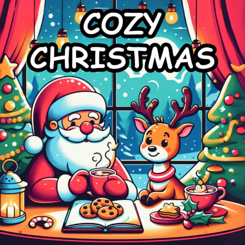 Cozy Christmas: Das niedliche Malbuch für Erwachsene und Teenager - Ausmalbuch für gemütliches Ausmalen im Advent und Winter Film, Art & Culture