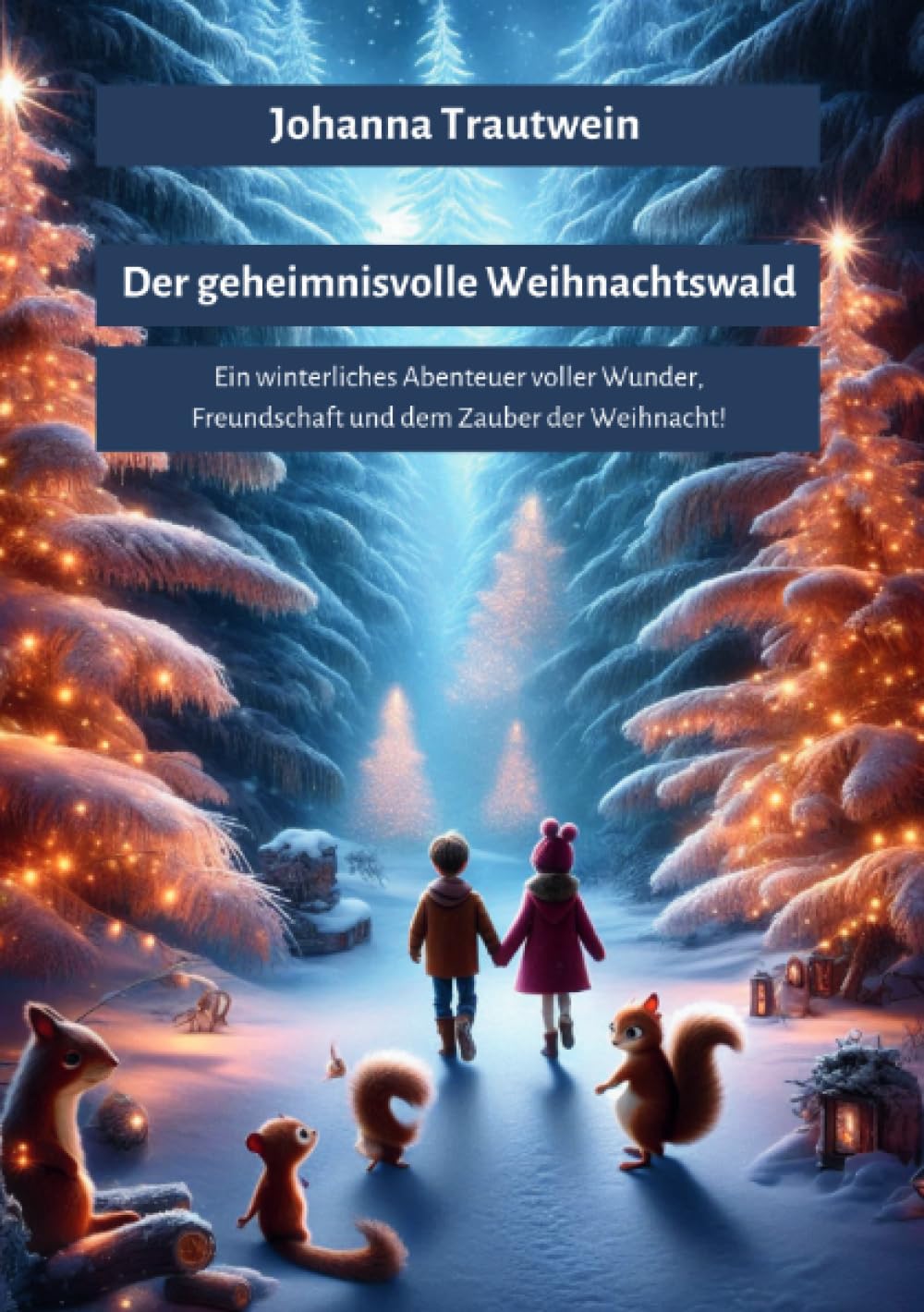 Der geheimnisvolle Weihnachtswald: Ein winterliches Abenteuer voller Wunder, Freundschaft und dem Zauber der Weihnacht! Children's books