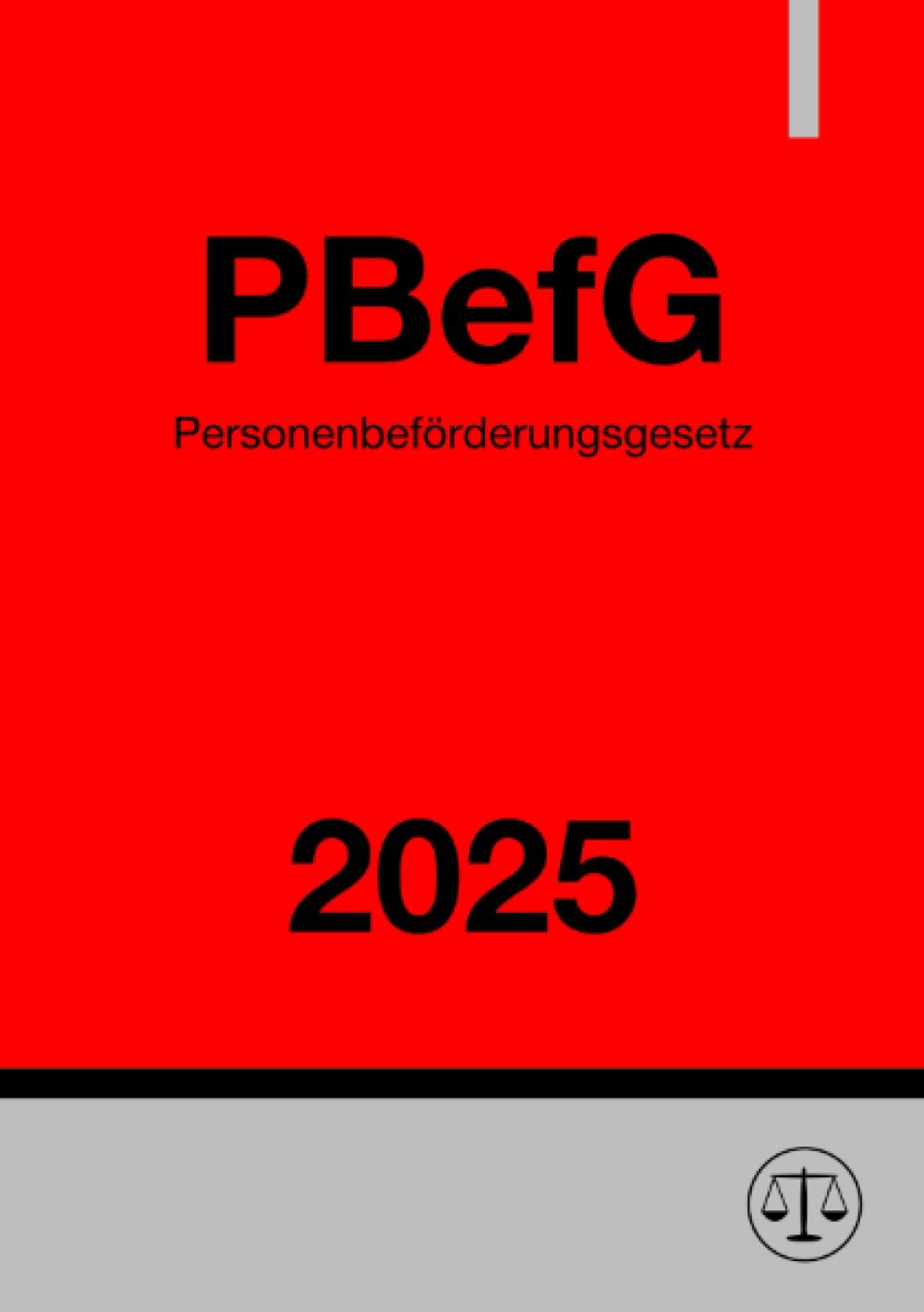 Personenbeförderungsgesetz - PBefG 2025 Law