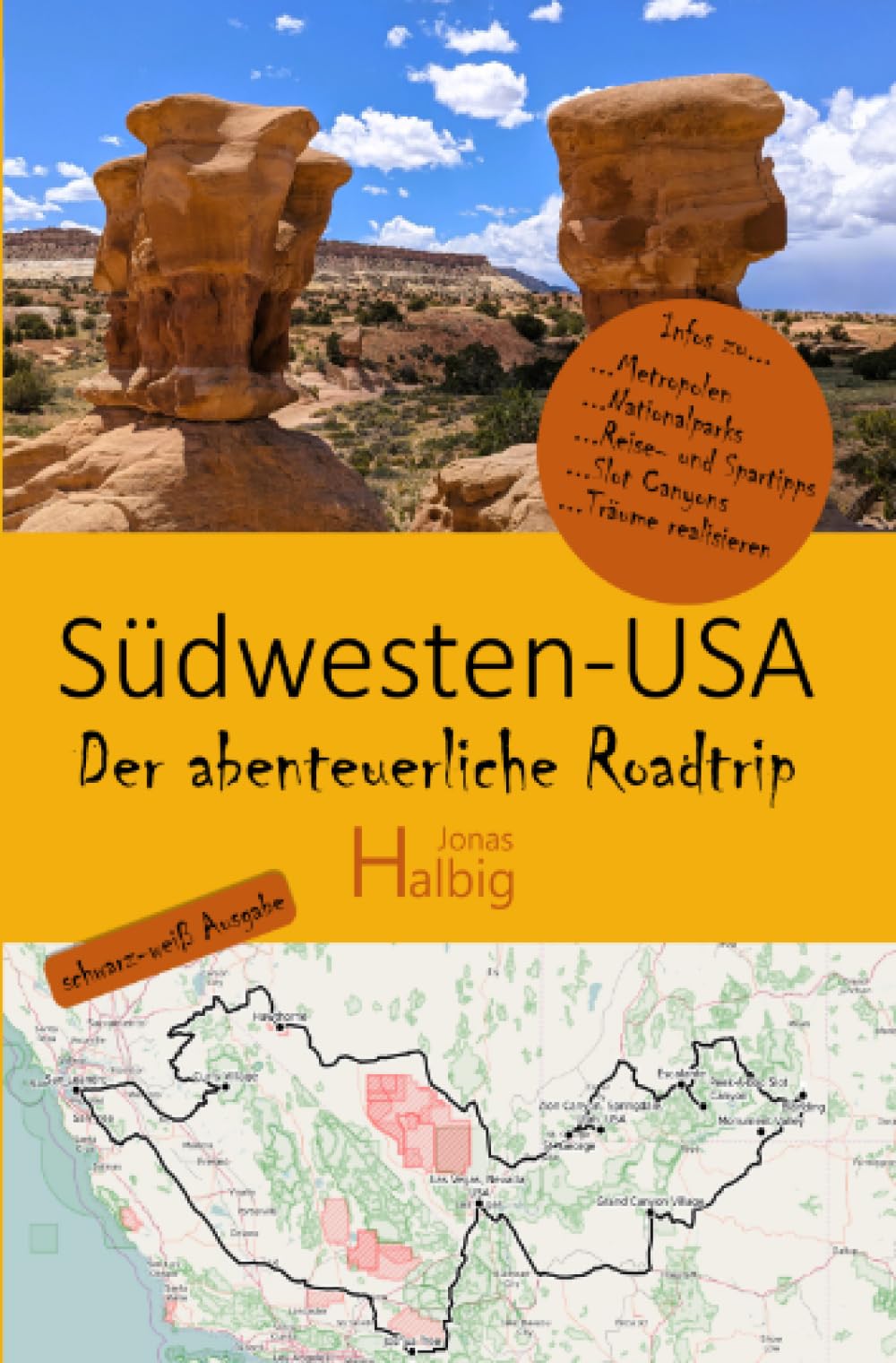 Südwesten USA - Der abenteuerliche Roadtrip: Drei Wochen auf vier Rädern zu den schönsten Zielen des Südwestens: Reiseführer/Reisebericht über Las Vegas, San Francisco, Grand Canyon, Zion, Bryce ... Leisure, Home & Garden