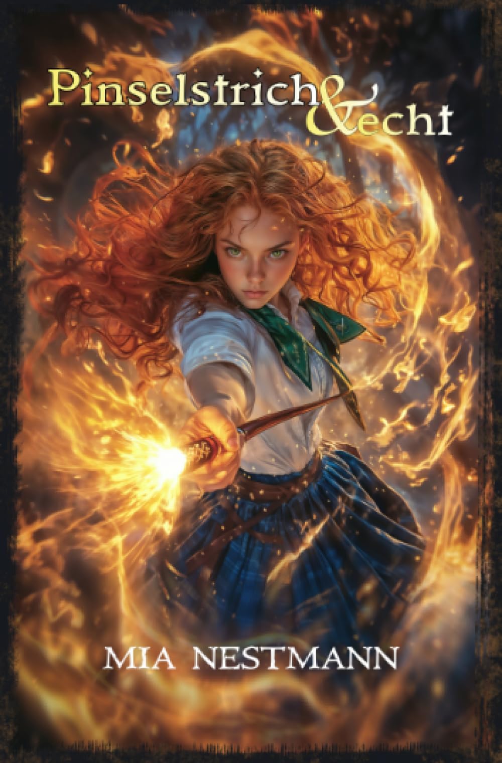 Pinselstrich und echt: Fantasy Roman für Jugendliche, junge Erwachsene und Erwachsene Contemporary literature