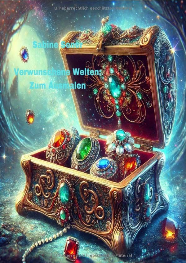 Verwunschene Welten: Zum Ausmalen: Ein Malbuch mit traumhaften Motiven für Entspannung und Fantasie Living & Furnishing