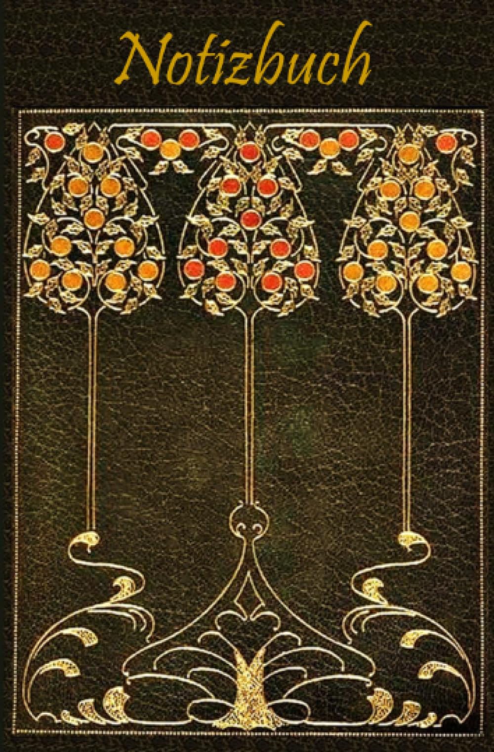 Notizbuch: Antik Stil Blumen - 100 Seiten/ 14,5 x 19cm/ liniert/ 90g m2/ cremeweißes Papier Lifestyle