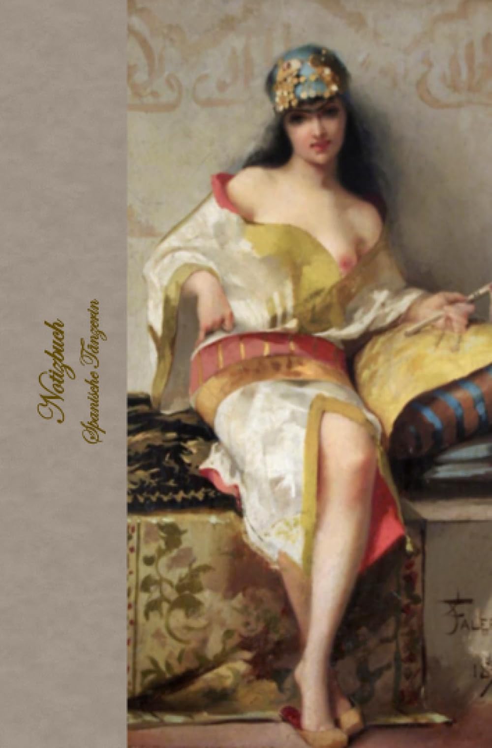 Notizbuch Spanische Tänzerin: Luis Ricardo Falero, old fashion / klassisches Motiv & Design - 100 Seiten/ 14,5 x 19cm/ liniert/ 90g m2/ cremeweißes ... x 19cm/ liniert/ 90g m2/ cremeweißes Papier Lifestyle