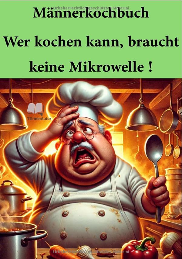 Männerkochbuch / Männerkochbuch Wer kochen kann, braucht keine Mikrowelle !: Dieses Buch richtet sich an alle, die es leid sind, 250 Milliliter ... Hier geht es um einfache, pragmatische Küche Leisure, Home & Garden
