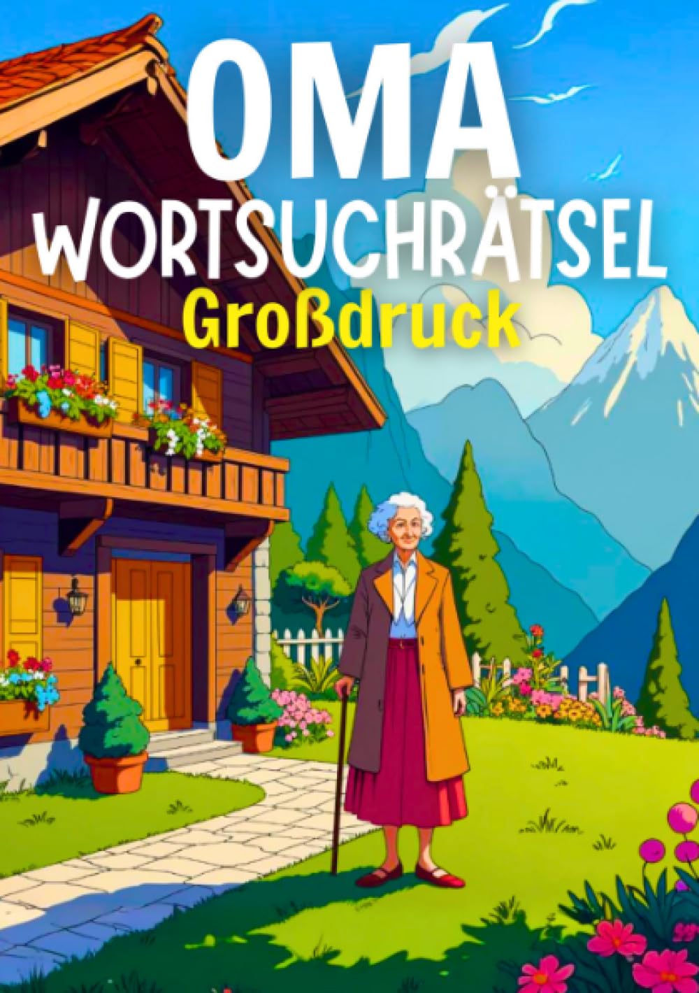 Oma's Wortsuchrätsel Großdruck: Rätselbuch für Senioren – 80 Wortsuchrätsel für Oma, Großmutter und alle clevere Senioren - inkl. Lösungen: Rätselbuch ... und alle clevere Senioren - inkl. Lösungen.DE Business, Finance & Career