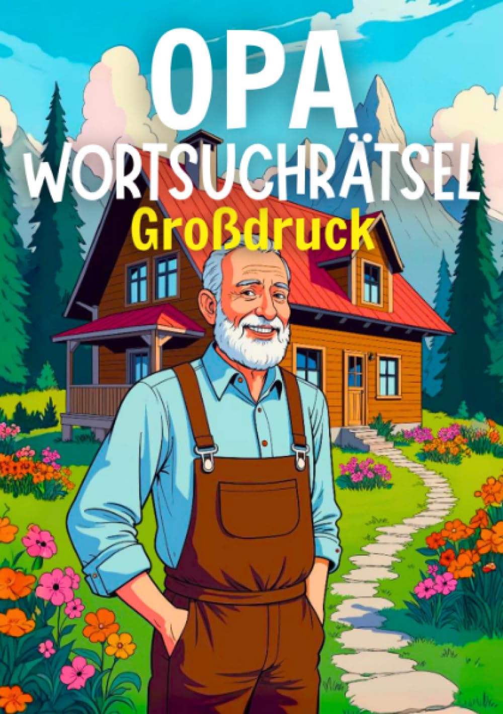 Opa's Wortsuchrätsel Großdruck: Rätselbuch für Senioren – 80 Wortsuchrätsel für Opa, Großvater und alle clevere Senioren - inkl. Lösungen: Rätselbuch ... und alle clevere Senioren - inkl. Lösungen.DE Business, Finance & Career