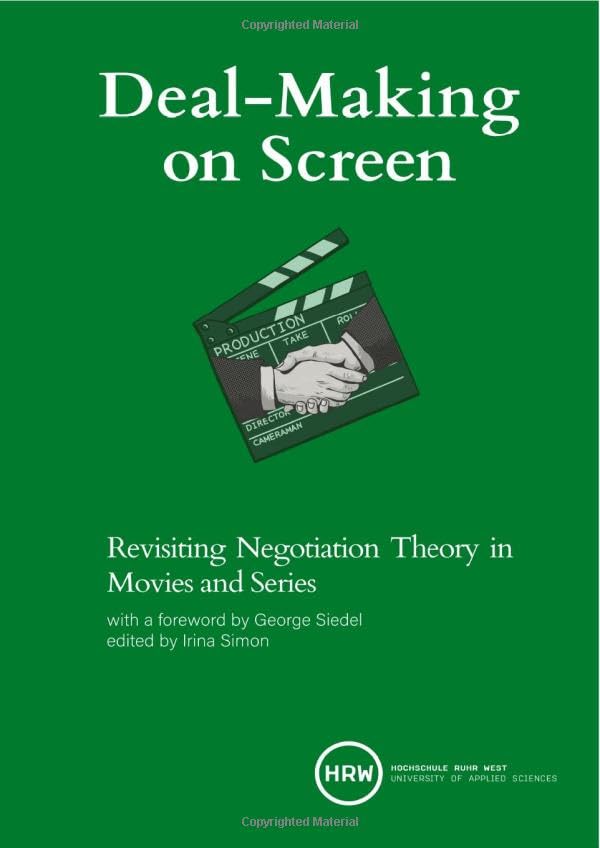 Deal-Making on Screen: Revisiting Negotiation Theory in Movies and Series Business, Finance & Career