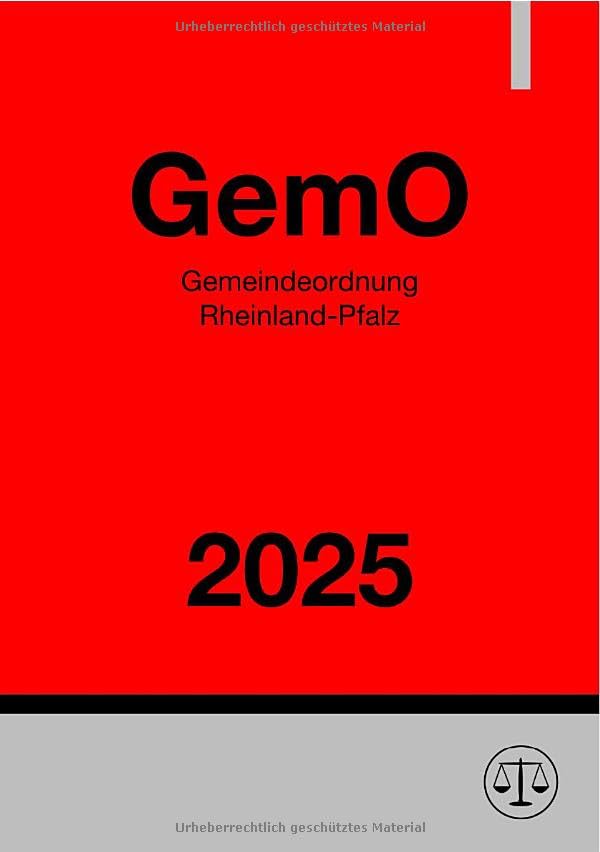 Gemeindeordnung Rheinland-Pfalz - GemO RLP 2025 Law