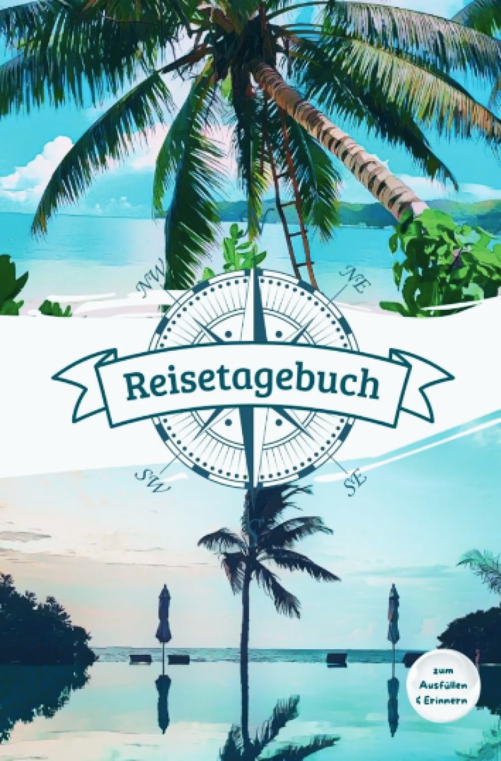 Reisetagebuch zum Ausfüllen für bis zu 14 Tage: Dein Reisejournal fürs Handgepäck Living & Furnishing