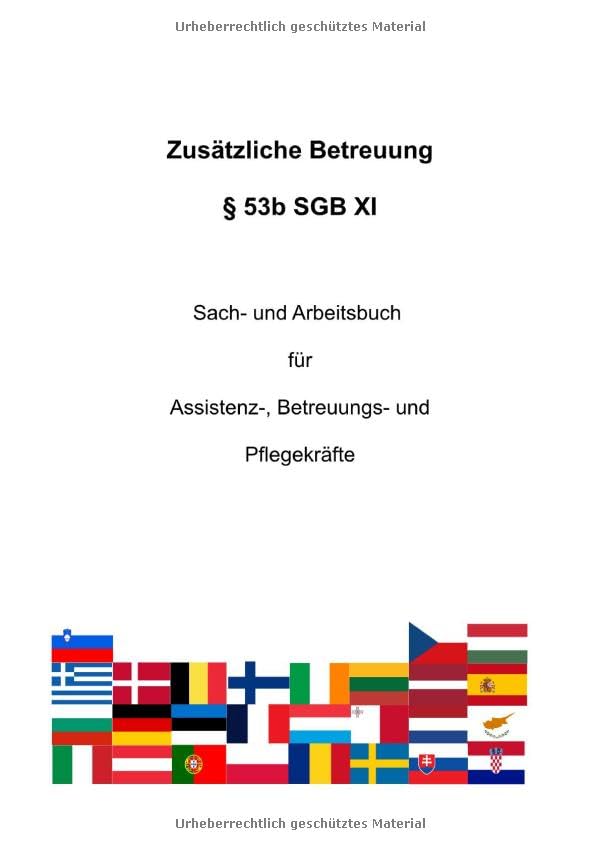 Zusätzliche Betreuung § 53b SGB XI: Sach- und Arbeitsbuch für Assistenz-, Betreuungs- und Pflegekräfte Business, Finance & Career