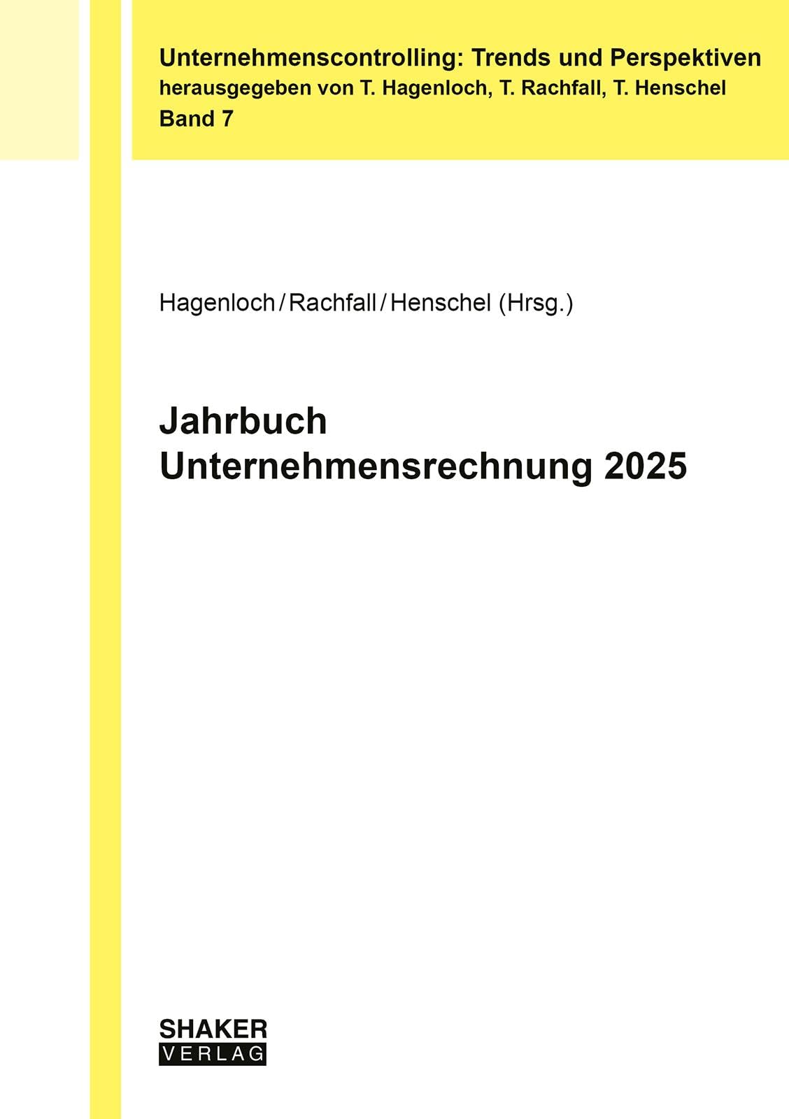 Jahrbuch Unternehmensrechnung 2025 Law