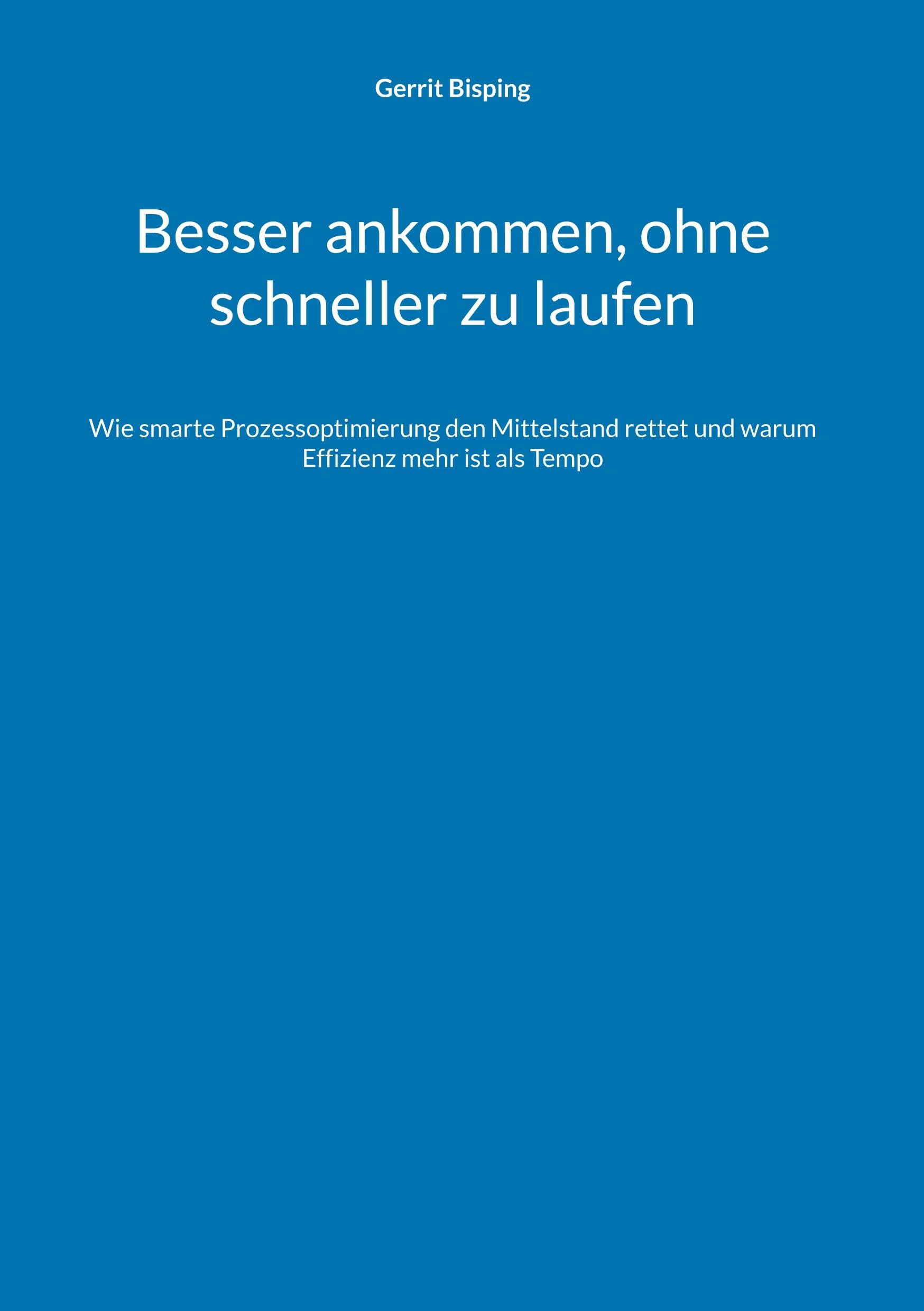 Besser ankommen, ohne schneller zu laufen Law