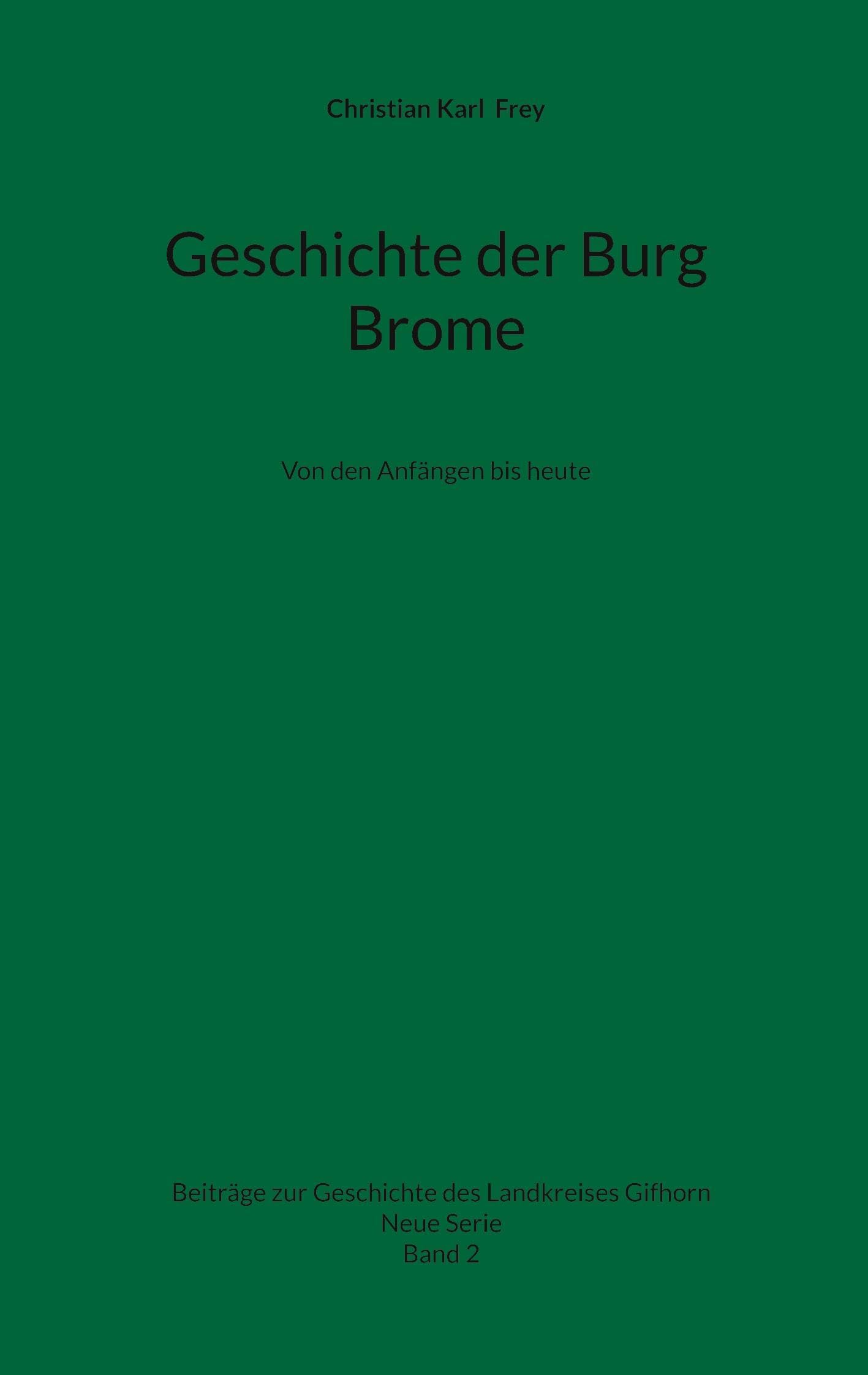 Geschichte der Burg Brome German history