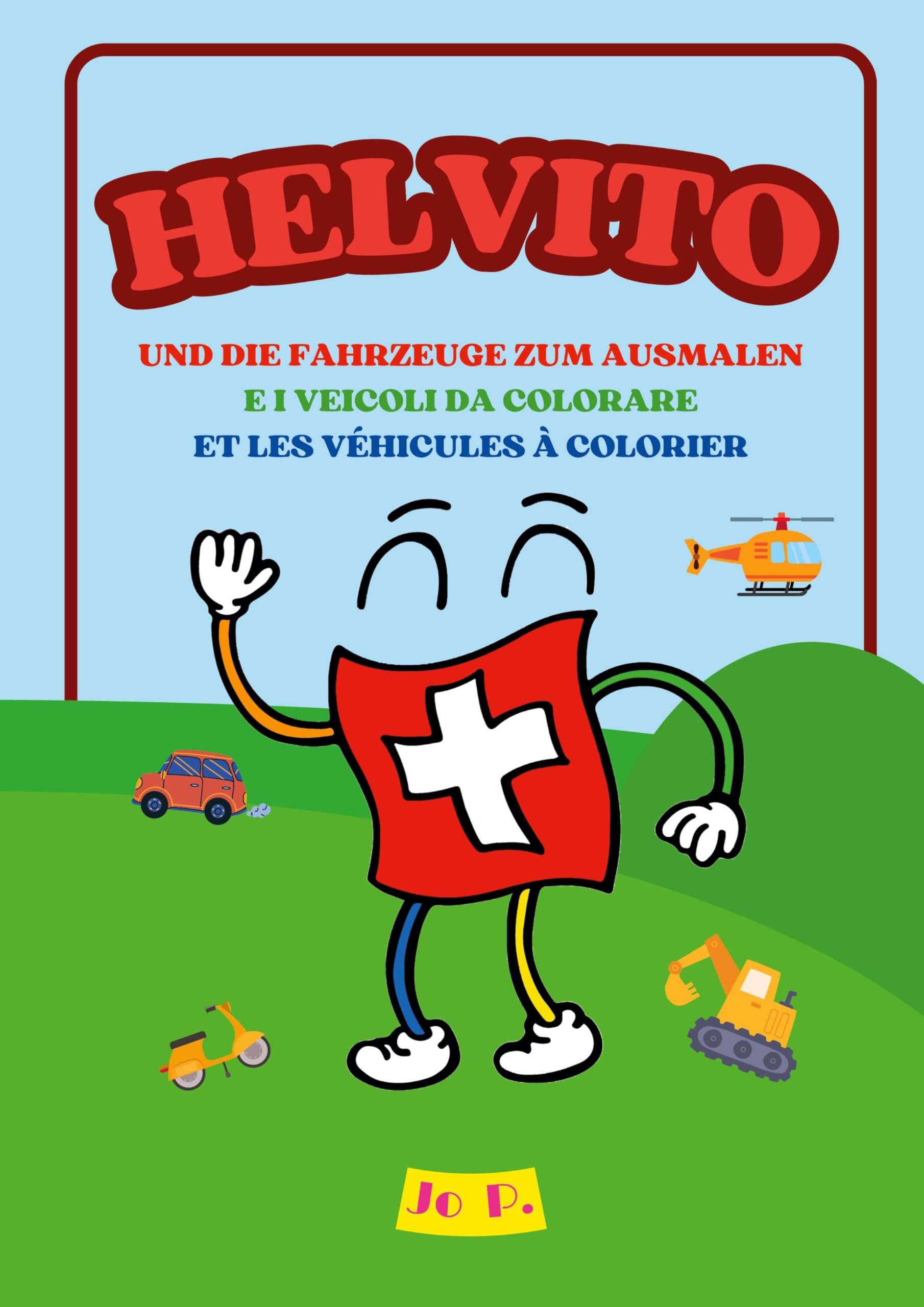 HELVITO UND DIE FAHRZEUGE ZUM AUSMALEN Tiptoi & Games