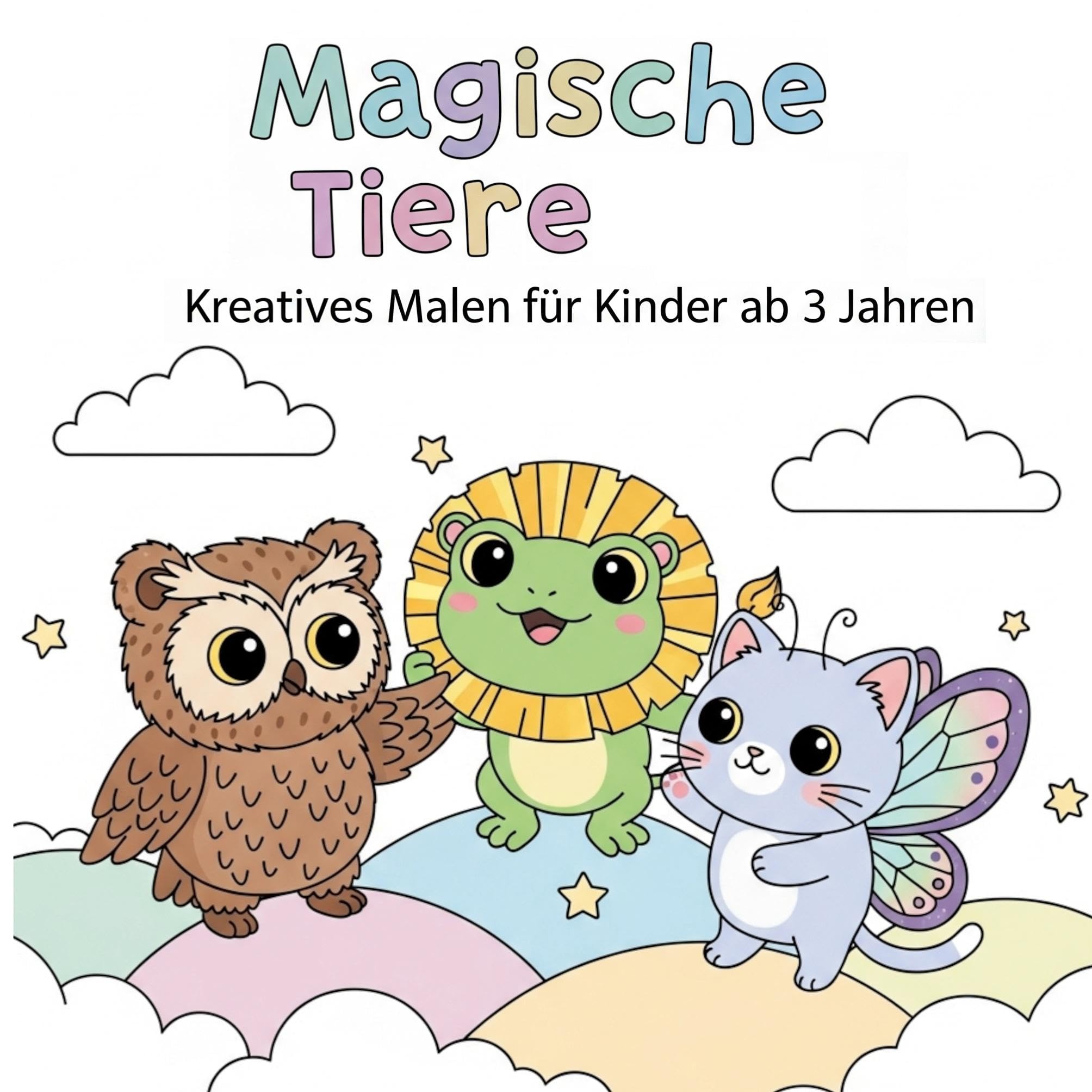 Magische Tierwesen: Kreatives Malen für Kinder ab 3 Jahren Tiptoi & Games