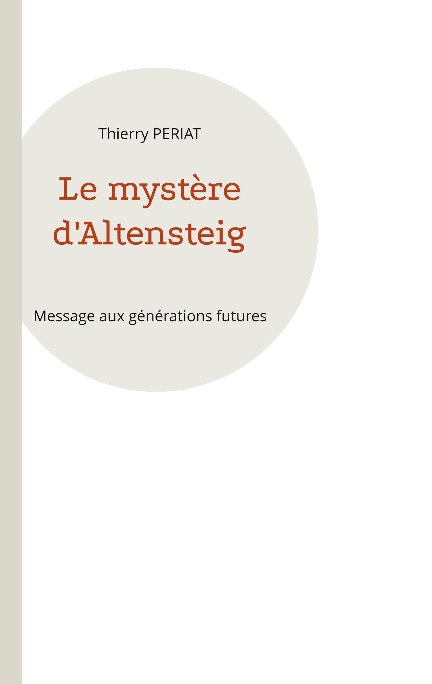 Periat, T: Mystère d'Altensteig Contemporary literature