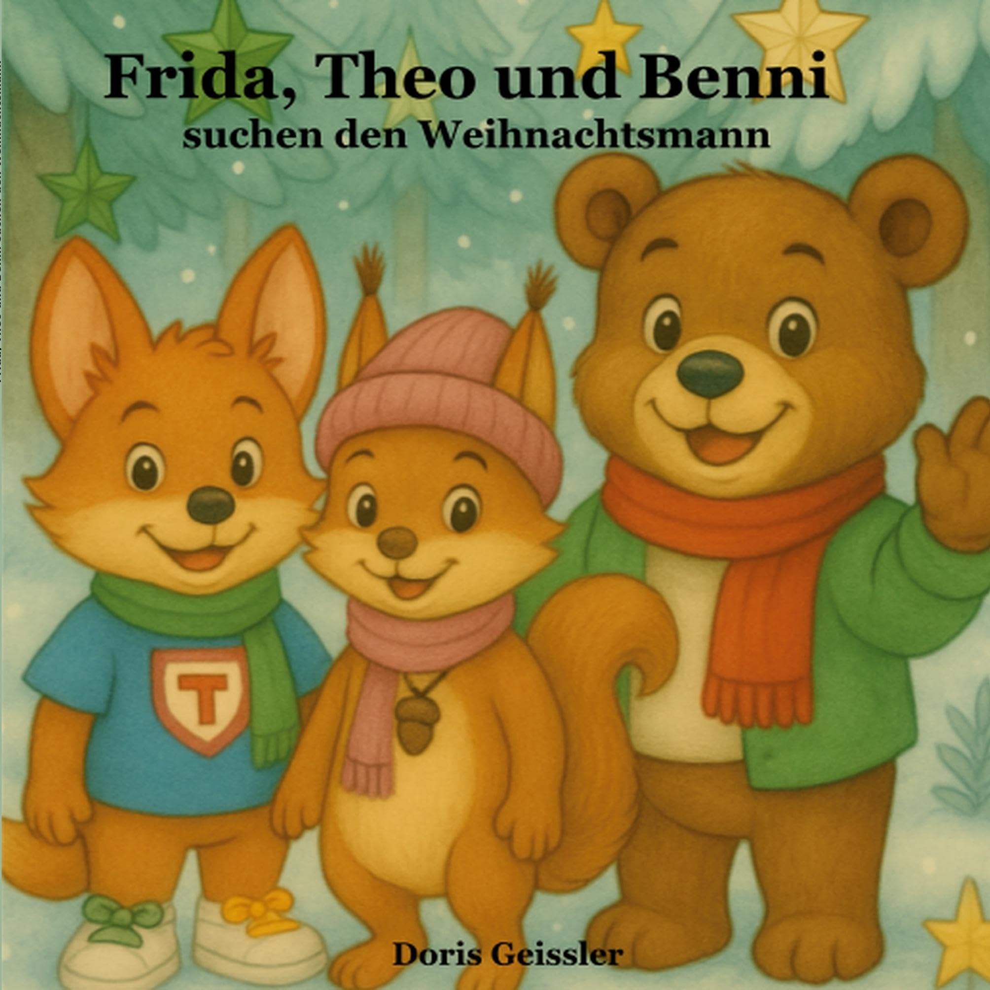 Frida, Theo und Benni suchen den Weihnachtsmann Children's books
