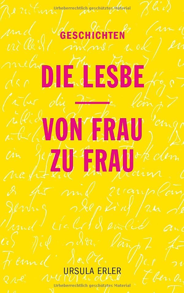 Die Lesbe / Von Frau zu Frau Contemporary literature
