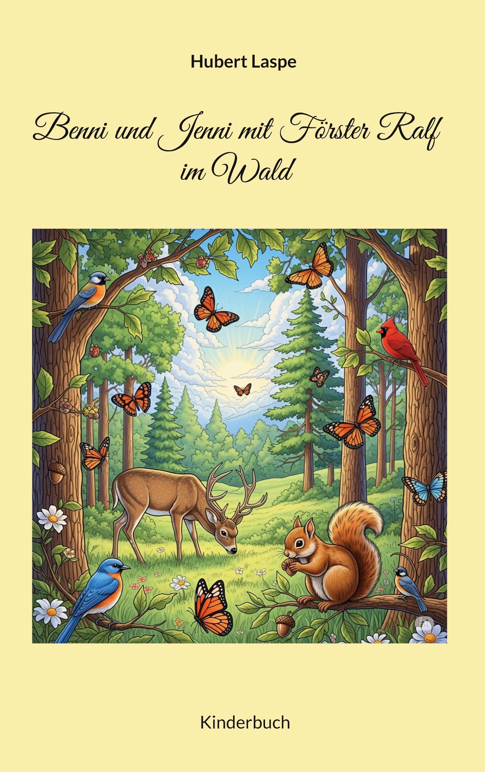 Benni und Jenni mit Förster Ralf im Wald Novels & Short Stories