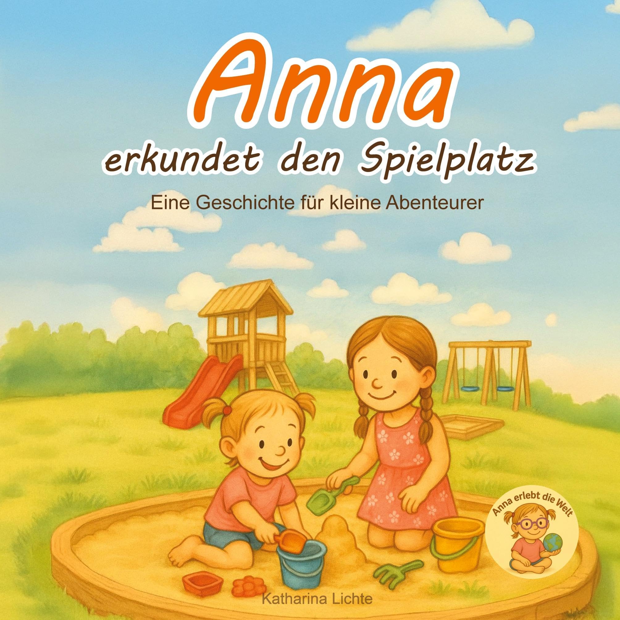 Anna erkundet den Spielplatz Children's books