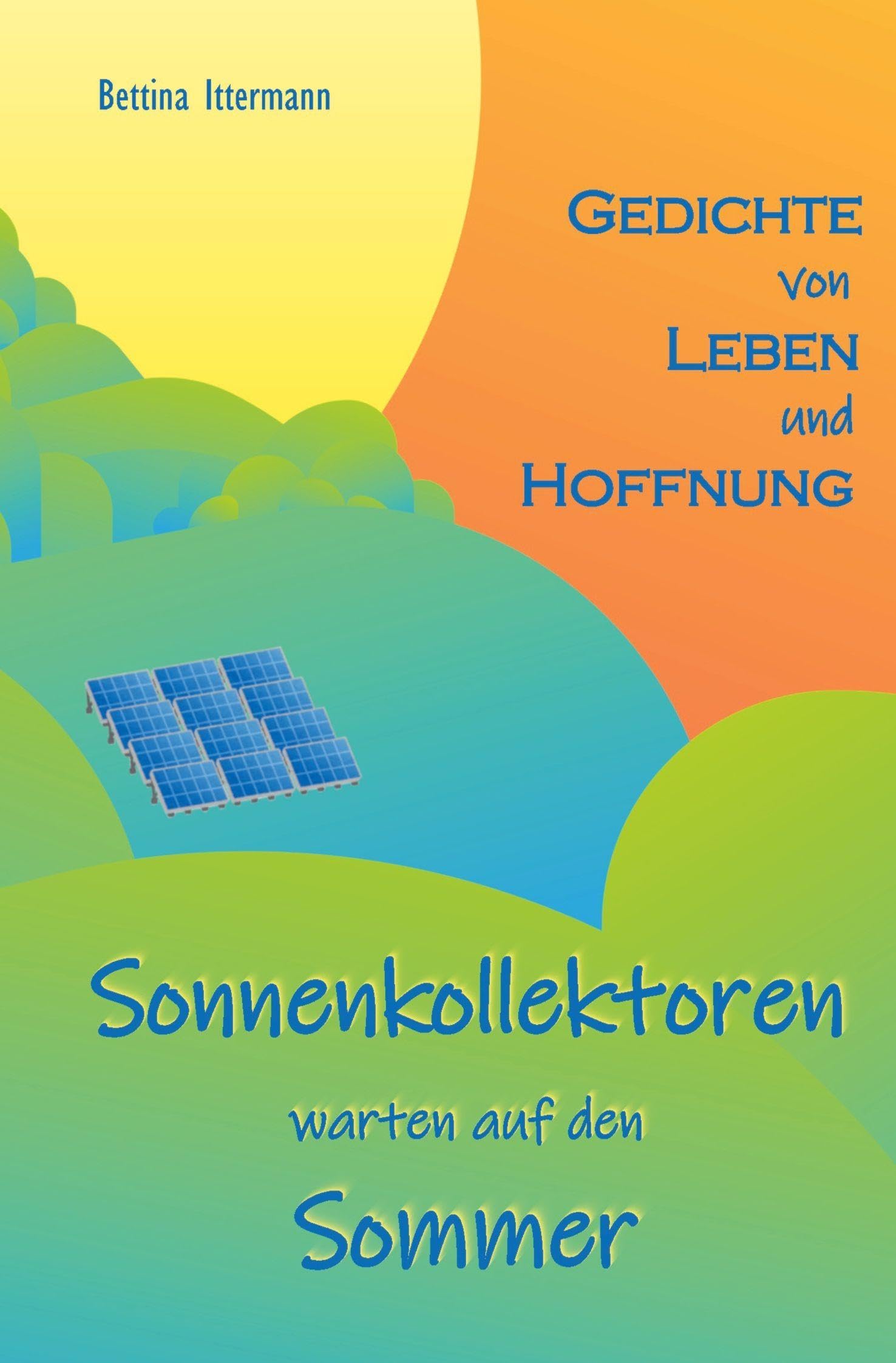 Sonnenkollektoren warten auf den Sommer Poetry