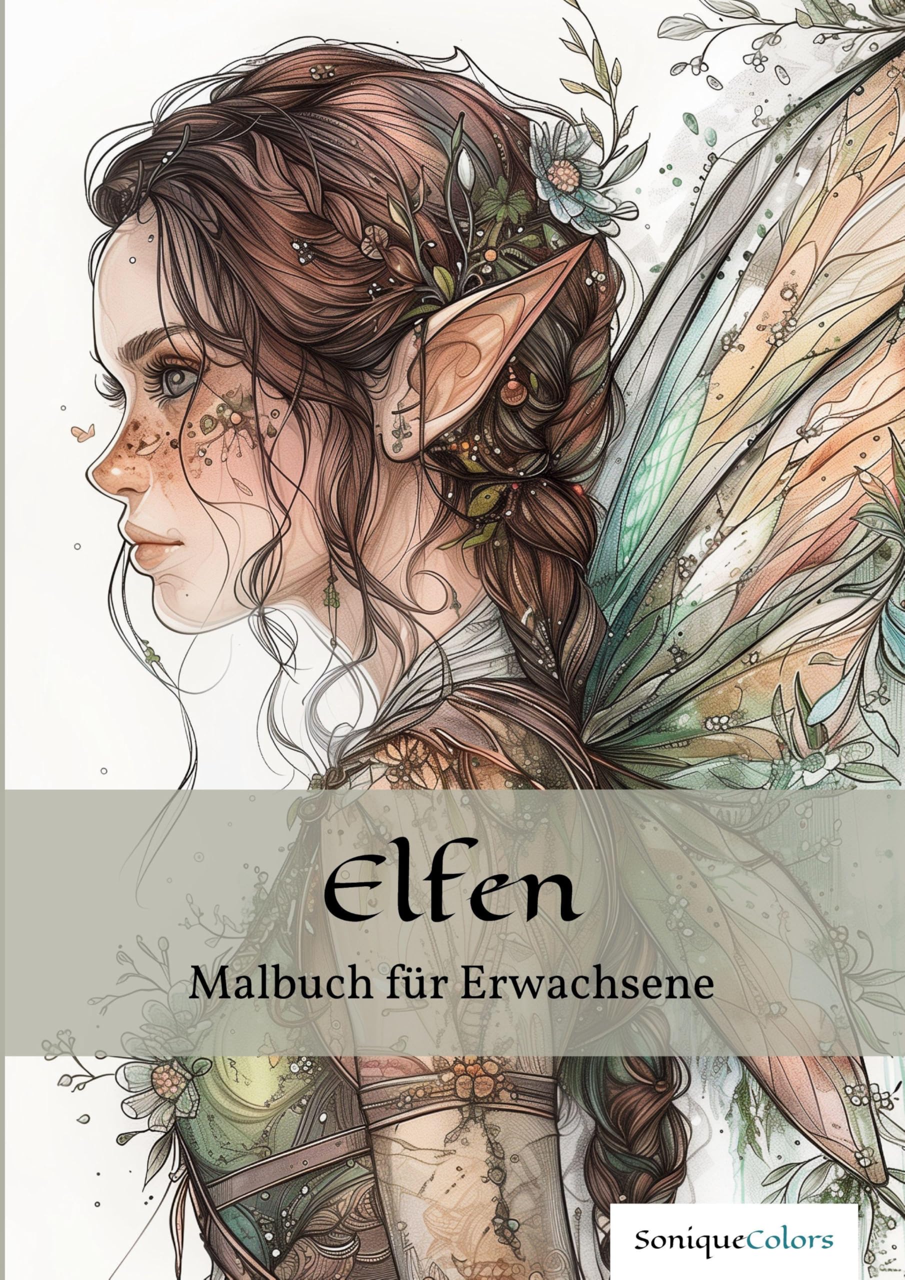 Elfen - Malbuch für Erwachsene Hobbies & Crafts