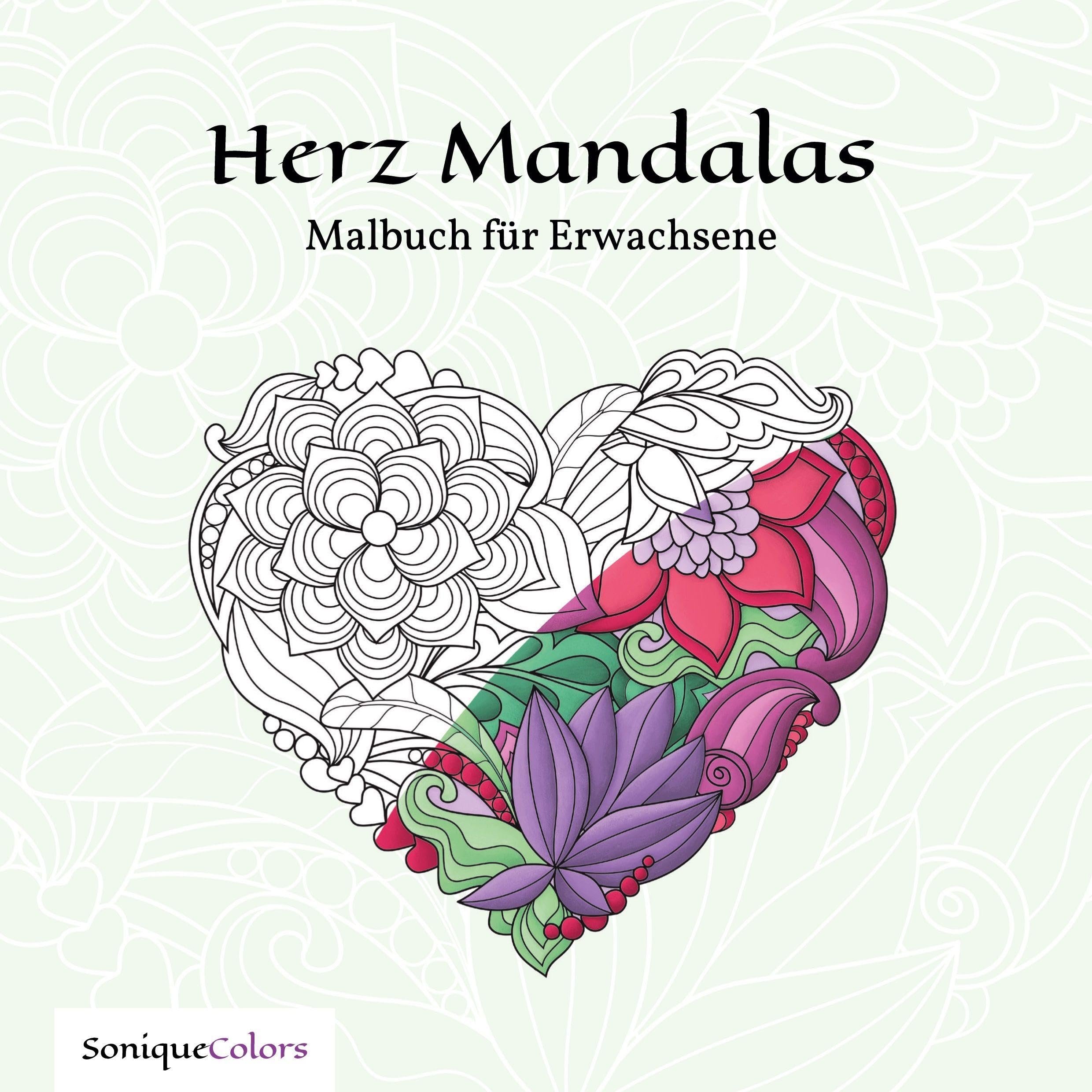 Herz Mandalas - Malbuch für Erwachsene Hobbies & Crafts