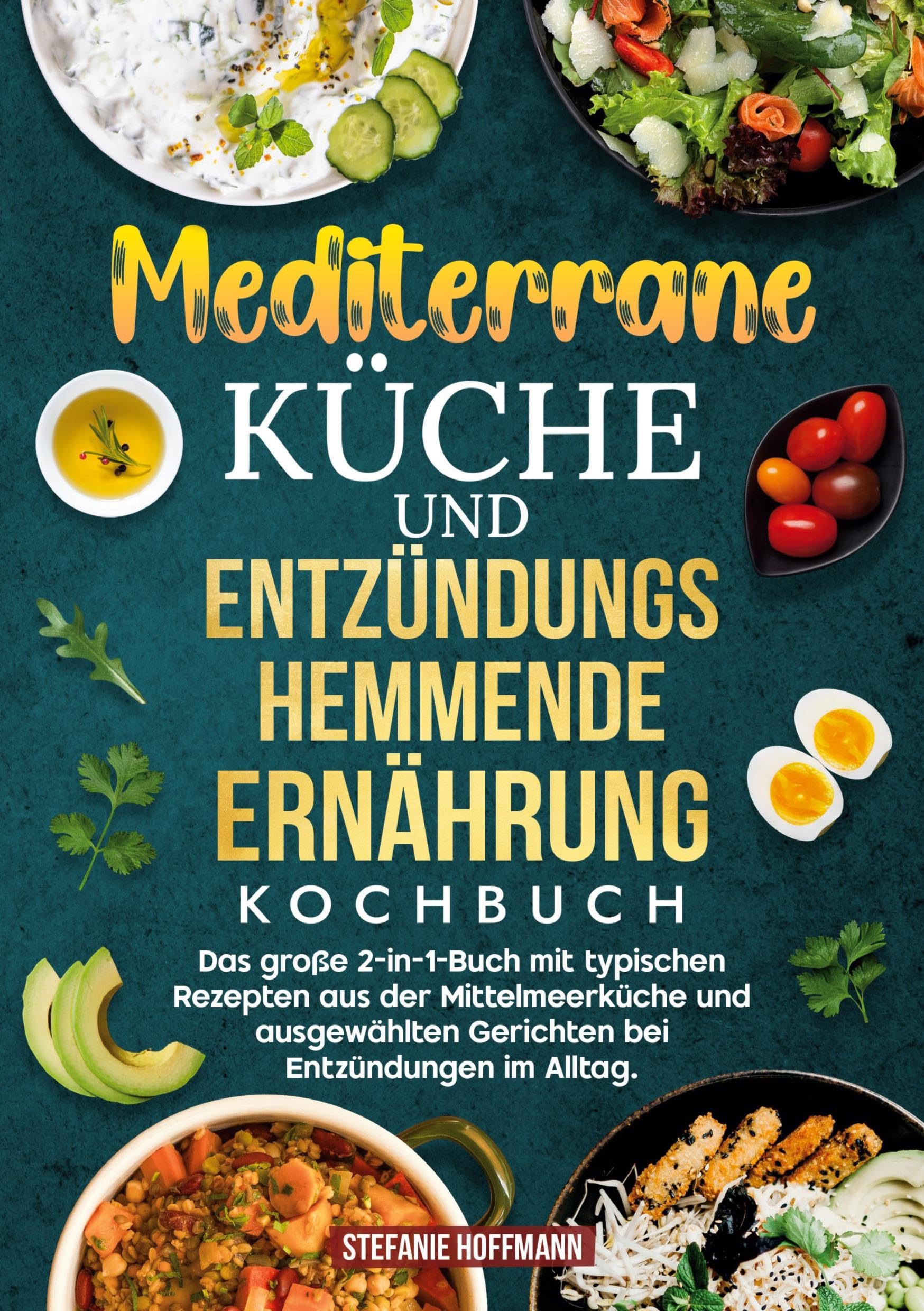 Mediterrane Küche und Entzündungshemmende Ernährung Kochbuch Leisure, Home & Garden