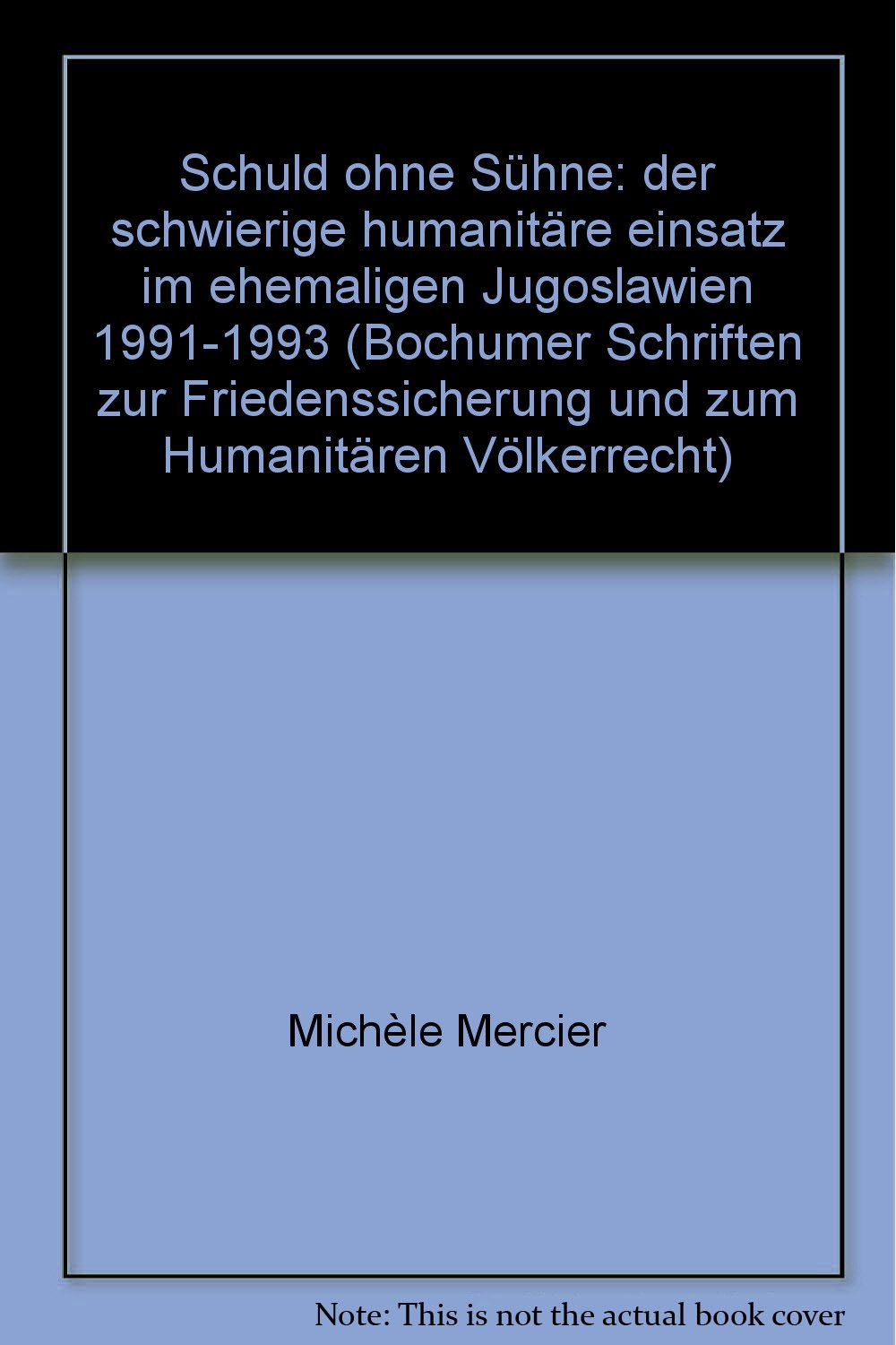 Schuld ohne Sühne Medicine
