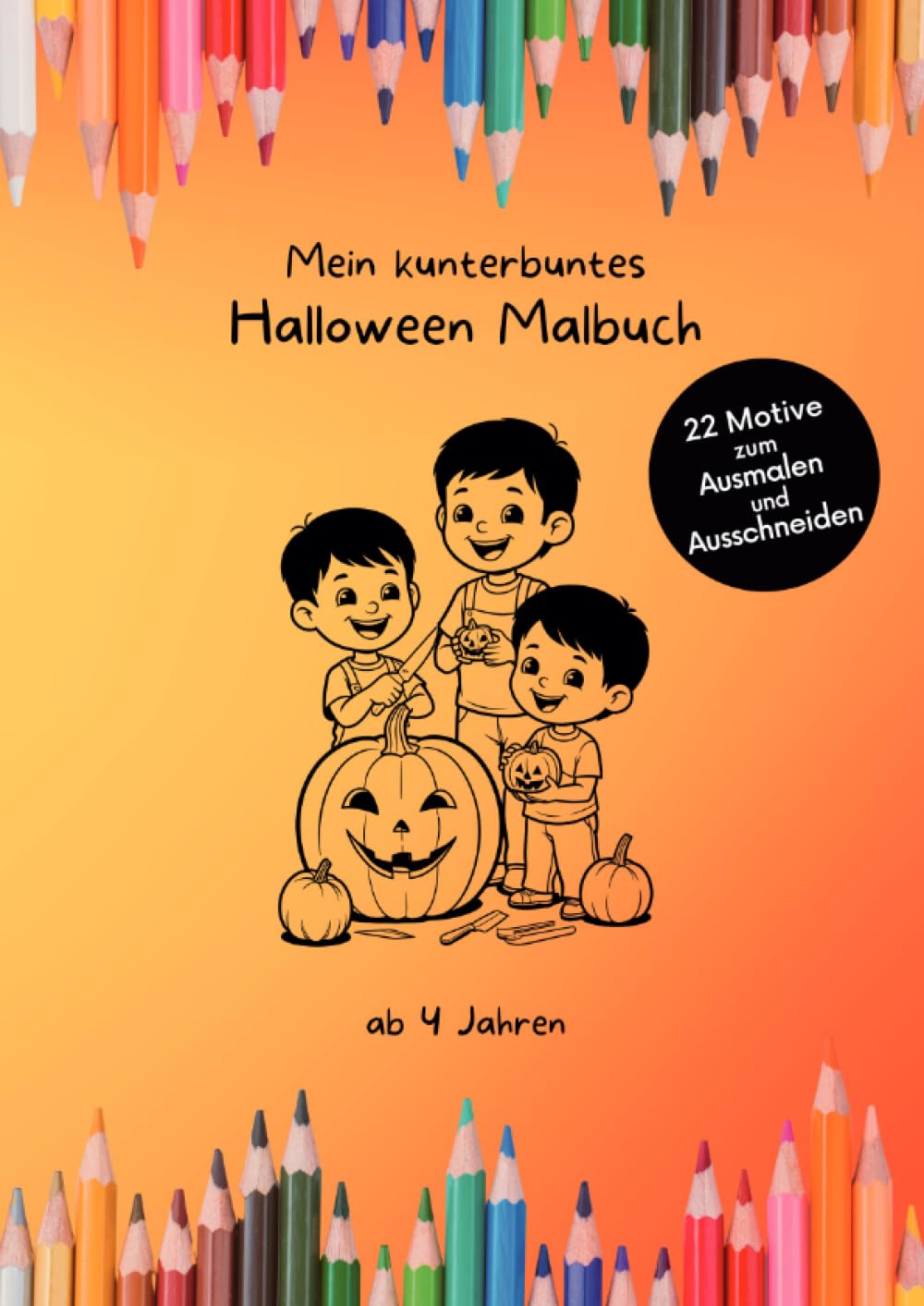 Mein kunterbuntes Halloween Malbuch (Mein kunterbuntes Malbuch) Novels & Short Stories