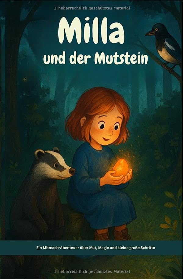 Milla und der Mutstein: Ein Mitmach-Abenteuer über Mut, Magie und kleine große Schritte Novels & Short Stories