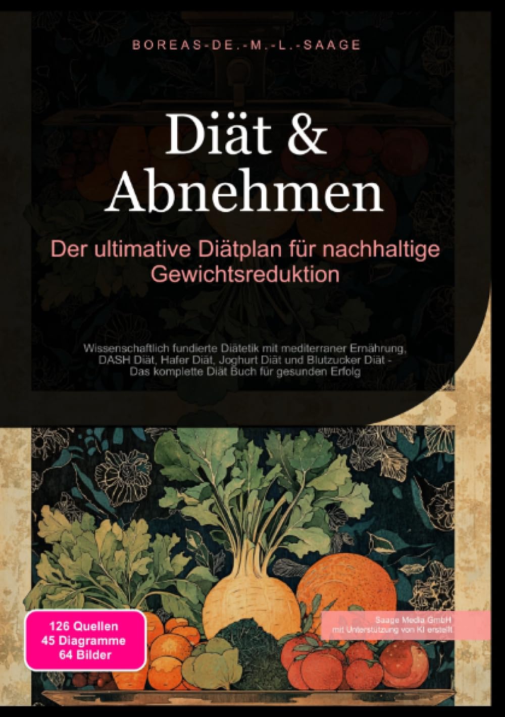 Diät & Abnehmen: Der ultimative Diätplan für nachhaltige Gewichtsreduktion: Wissenschaftlich fundierte Diätetik mit mediterraner Ernährung, DASH Diät, ... Diät Buch für gesunden Erfolg (Diät (DE)) Health, Nutrition & Fitness