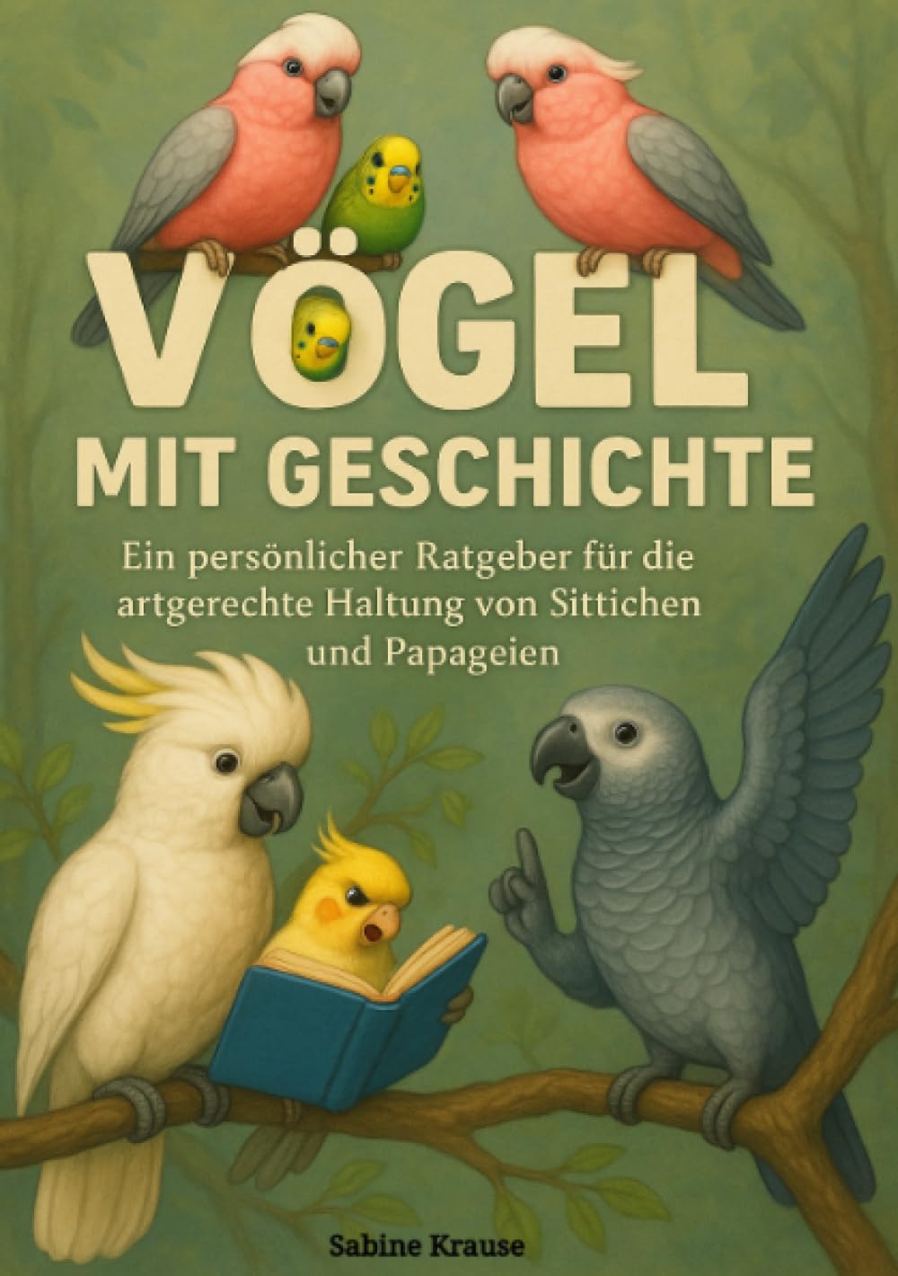 Vögel mit Geschichte: Ein persönlicher Ratgeber für die artgerechte Haltung von Sittichen und Papageien Pets