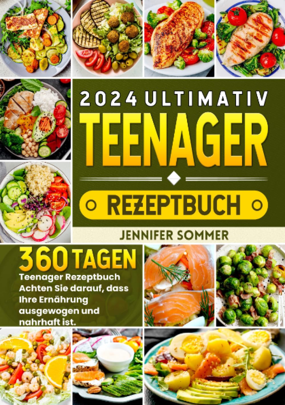 Ultimativ Teenager Rezeptbuch: 360 Tagen Teenager Rezeptbuch Achten Sie darauf, dass Ihre Ernährung ausgewogen und nahrhaft ist. Leisure, Home & Garden